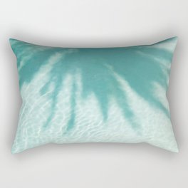 Palm Tree Pool Dream #1 #wall #art #society6 Rectangular Pillow