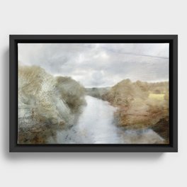 Riverside Framed Canvas