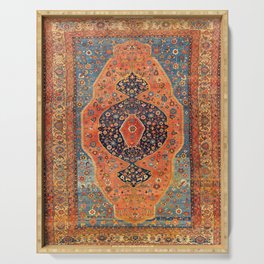 Northwest Persian Antique Carpet Print Serving Tray