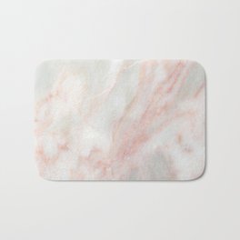 Softest blush pink marble Badematte