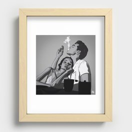 Girls And Other Drugs Recessed Framed Print