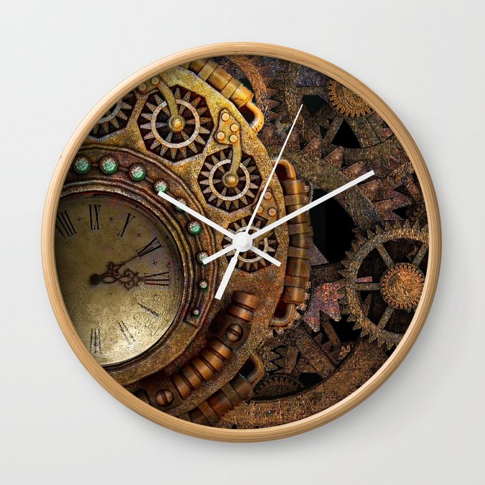 Time Machine Wall Clock