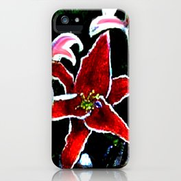 Tiger Lily jGibney The MUSEUM Society6 Gifts iPhone Case