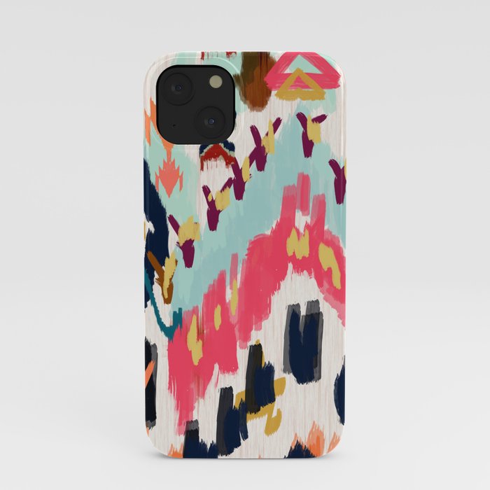 Bohemian Tribal Painting iPhone Case