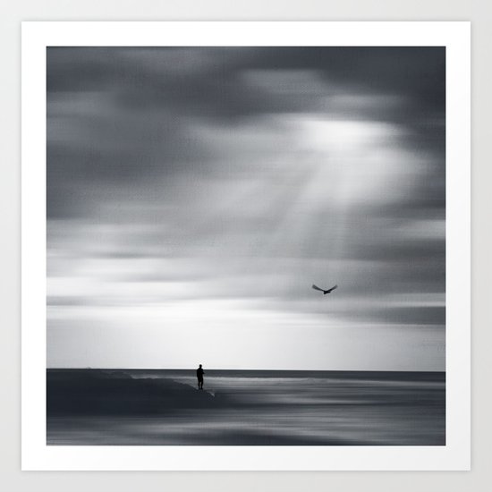 out of time Art Print