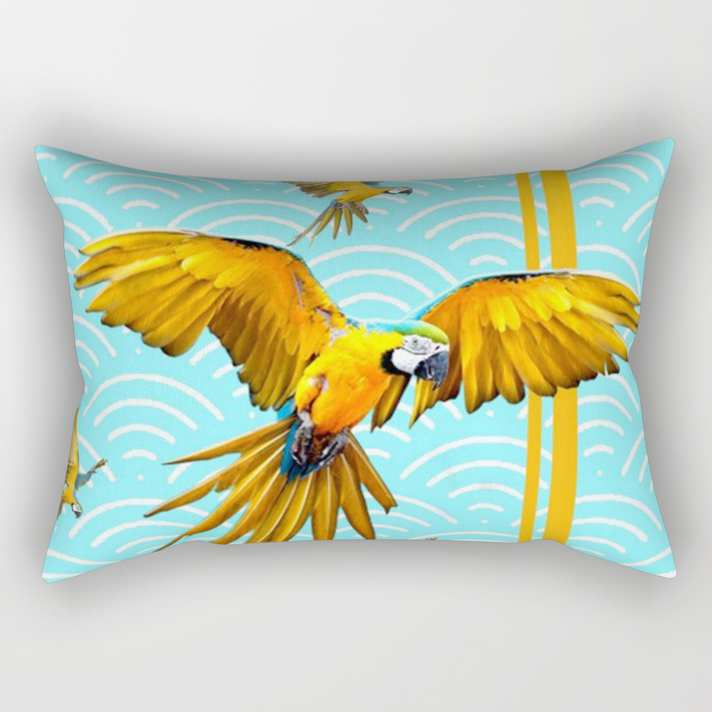 Society6 Tropical Cats by Ana Rut BRE Fine Art on Cotton Standard Set of 2 Pillow Sham 