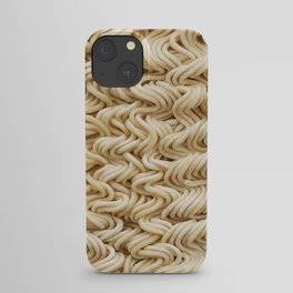 Instant Ramen Noodle Pattern iPhone Case
