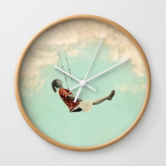 Mary's Breath of Heaven Wall Clock