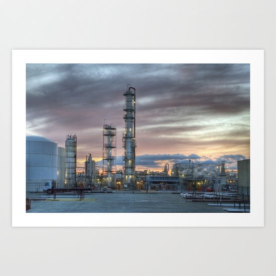 Industrial 5 Art Print