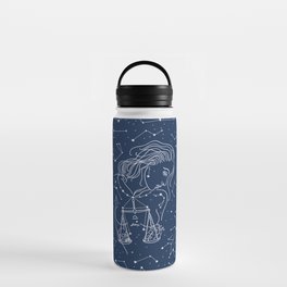 Libra zodiac sign Water Bottle