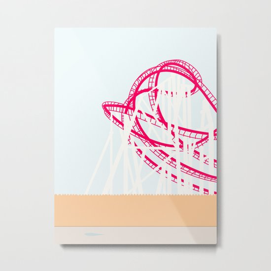 RUTSCHEBANE Metal Print