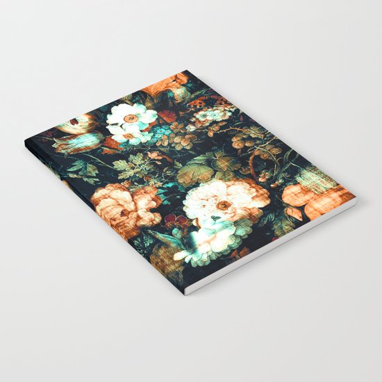 Vintage Floral Notebook