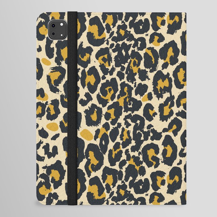 tan 00s leopard iPad Folio Case