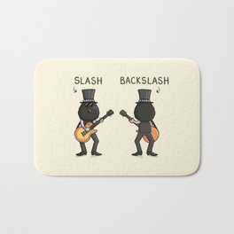 Slash / Back Slash Bath Mat