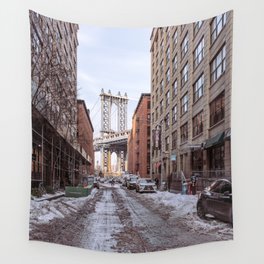 Manhattan Bridge Brooklyn | Travel Photography NYC Wall Tapestry