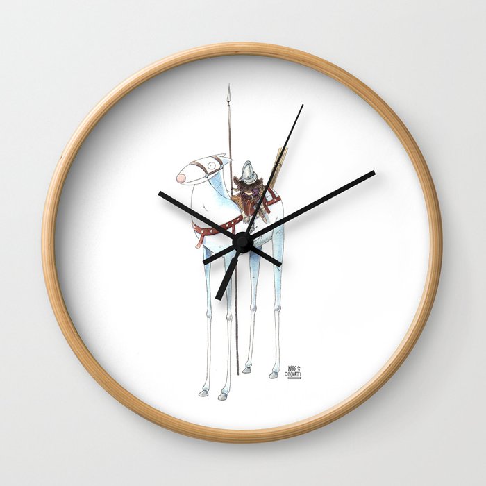 Numero 7 -Cosi che cavalcano Cose - Things that ride Things- NUOVA SERIE - NEW SERIES Wall Clock