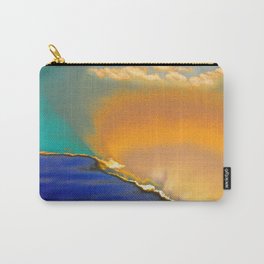 Saturated Sun behind Cloud Carry-All Pouch