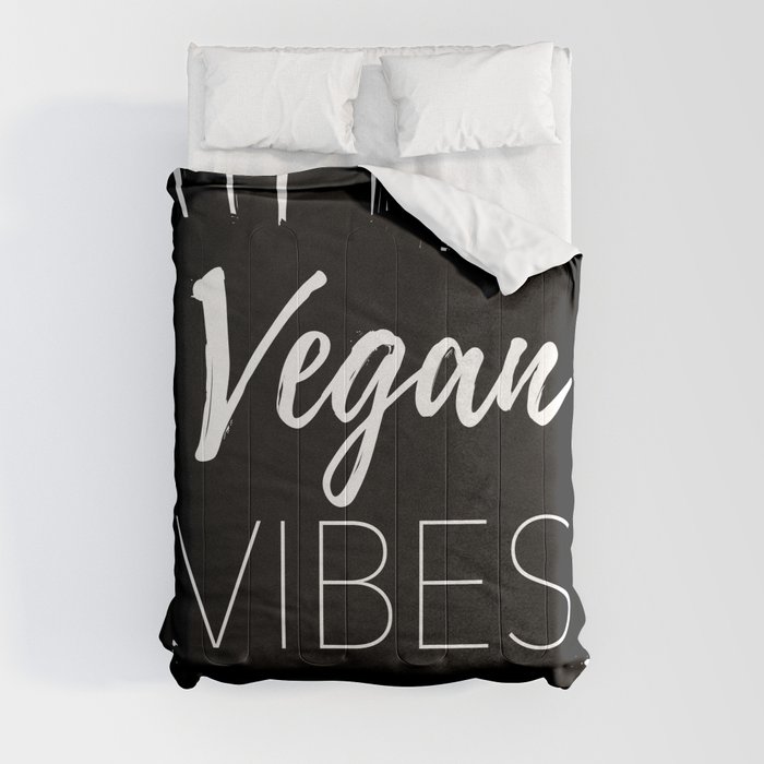 Vegan Vibes Comforter