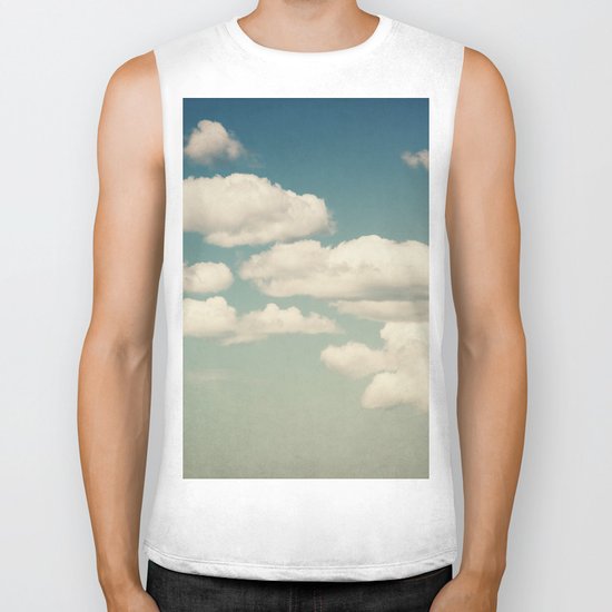 Aqua Sky Biker Tank