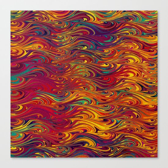 Wave Of Colors 2 Canvas Print