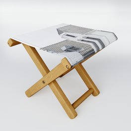 White Houses and Rooftops | Architecture Maastricht Netherlands Folding Stool