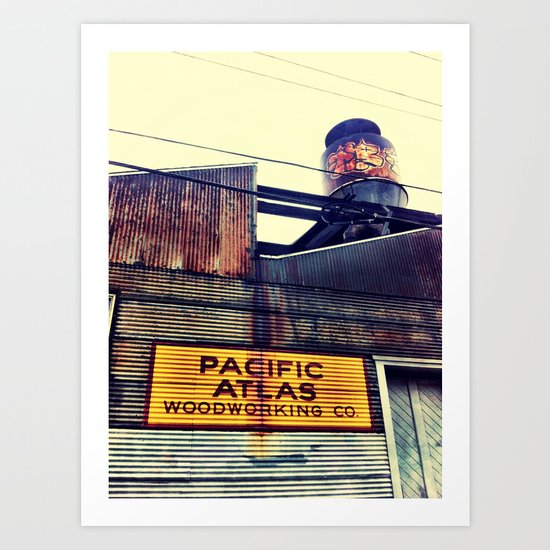 Pac Atlas Art Print