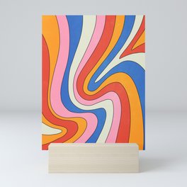 Retro Waves 02 Mini Art Print