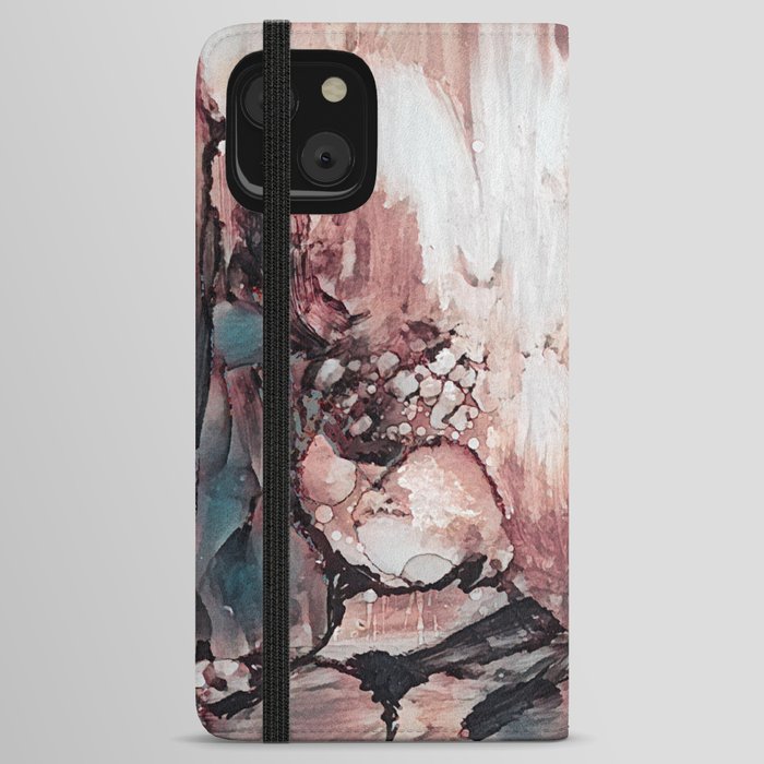 Feel The Flow Abstraction iPhone Wallet Case