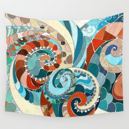 Ethnic Background Wall Tapestry