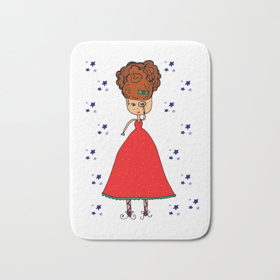 Looking at the stars Bath Mat