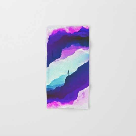 Violet dream of Isolation Hand & Bath Towel