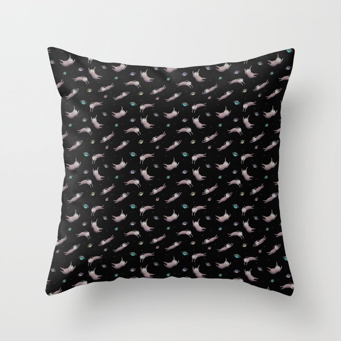Sloths Are Spacing Out Throw Pillow