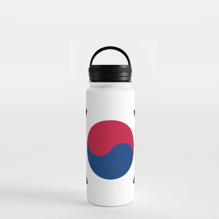 South Korean Flag Water Bottle