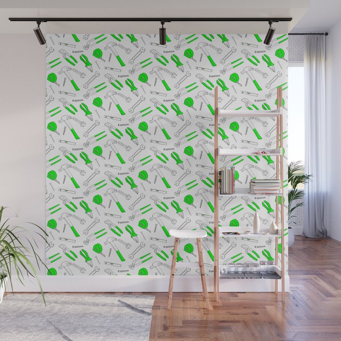 A Handyman S Favourite Tool Diy Wall Mural By Estherwalter