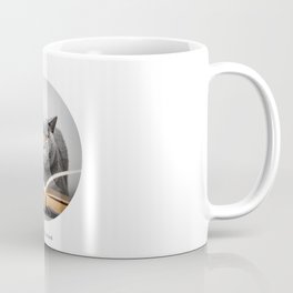 I'm actually a wizard - British Shorthair Cat Coffee Mug