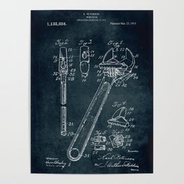 1915 - Wrench Poster