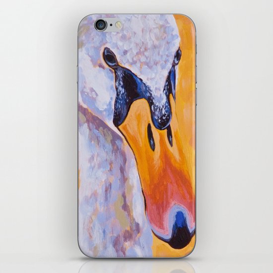 earnest swan iPhone & iPod Skin