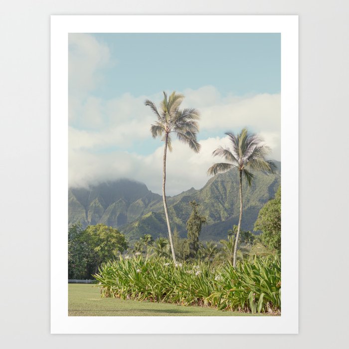 Garden Isle - Tropical Kauai, Hawaii Travel Photography Art Print