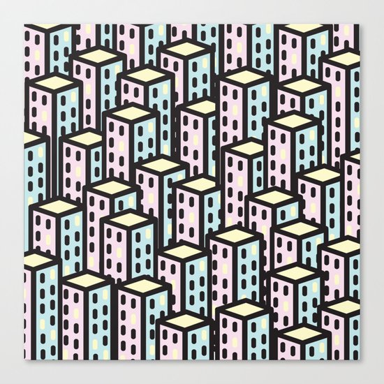 skyscrapers Canvas Print