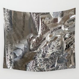 Silver Crystal First Wall Tapestry
