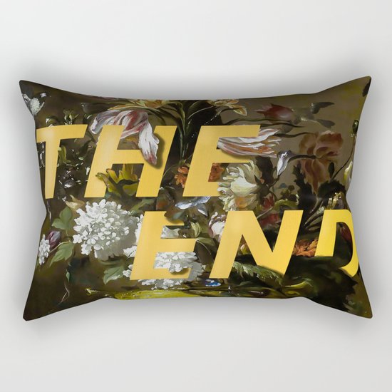 The End Rectangular Pillow