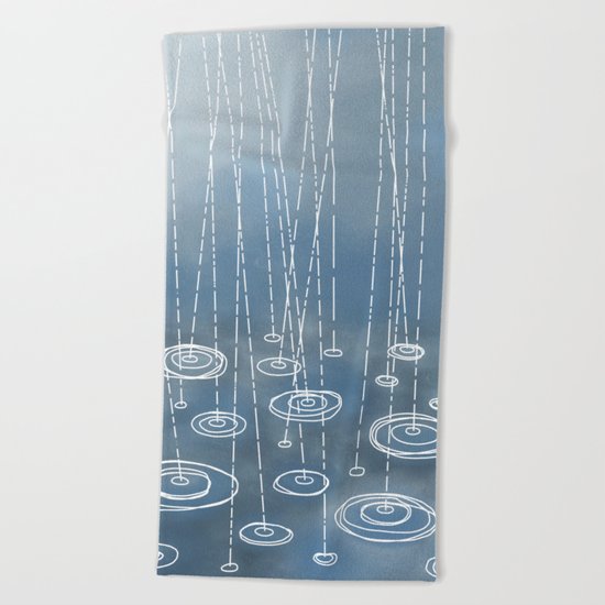 Another Rainy Day Beach Towel