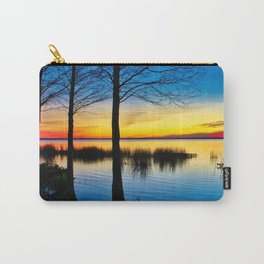 Colorful Lake Sunset Carry-All Pouch