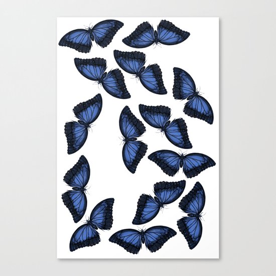 Butterfly Pattern Canvas Print