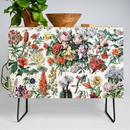 Adolphe Millot - Fleurs C - French vintage poster Credenza