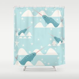 Narwhal Shower Curtains For Any Bathroom Decor Society6