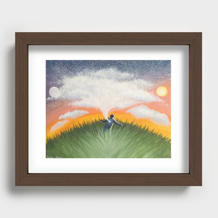 Space To Breathe Recessed Framed Print