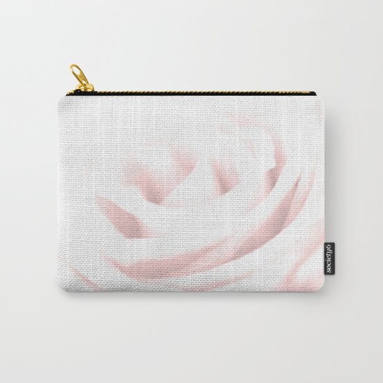 GENTLENESS #2 - Rose in Rose Quartz #decor #art #society6 Carry-All Pouch