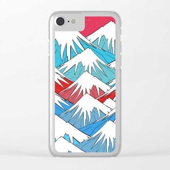 Red Sky Mounts Clear iPhone Case