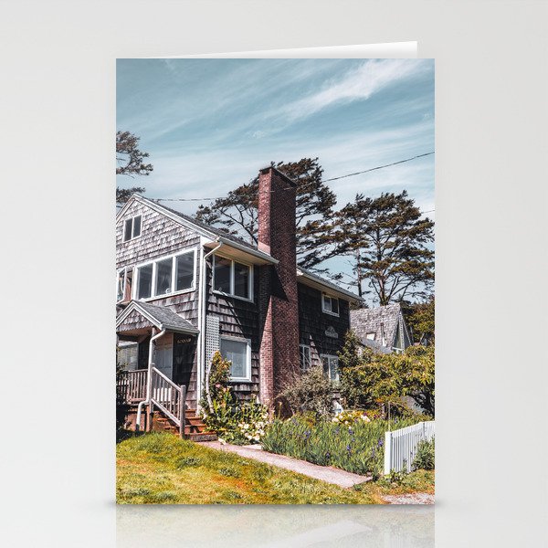 Home by the Sea | Coastal Architecture | Travel Photography Stationery Cards
